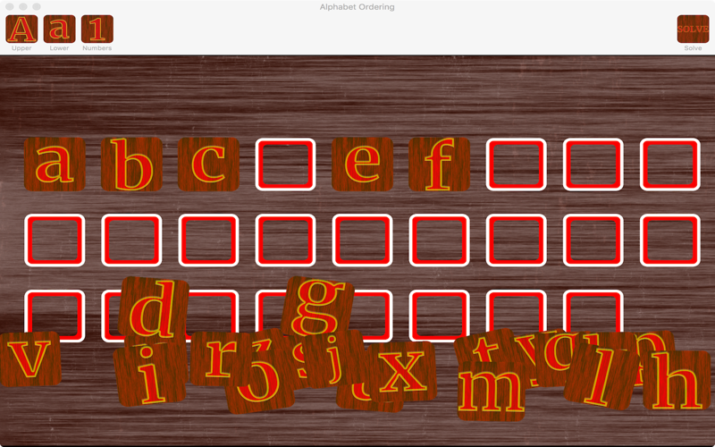 Alphabet Ordering screenshot 2