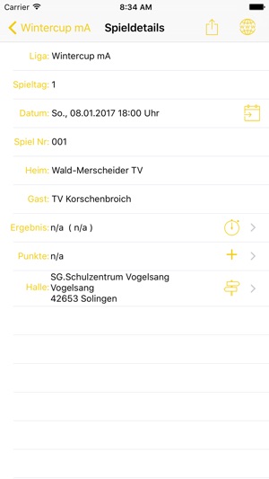 HSG WMTV Solingen - Turnierapp(圖3)-速報App