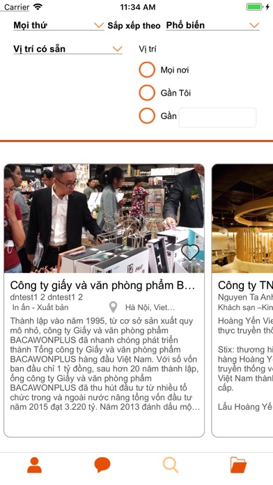 HaNoi SME Portal screenshot 2