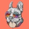Premium Frenchie Artwork, Emojis and Stickers handpicked from around the world for French Bulldog lovers