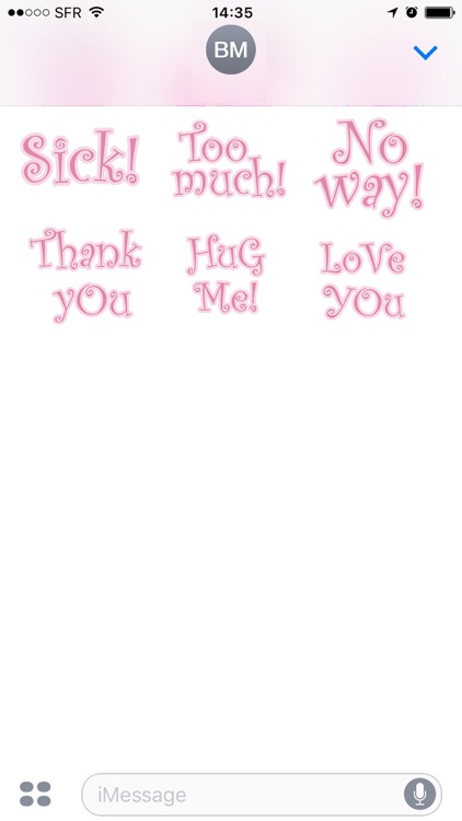 Cutie Pink - emoji stickers screenshot-3