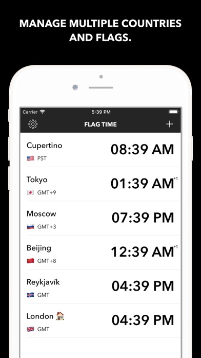 Flag Time - Widget Time Zone screenshot 2