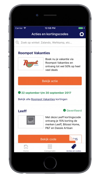 Promotiecode.nl screenshot 3