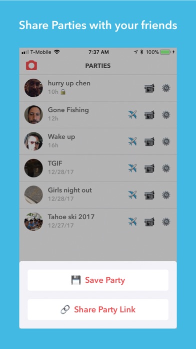 PartyCam: group camera screenshot 3