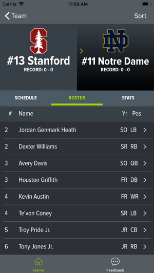 Notre Dame Football(圖5)-速報App