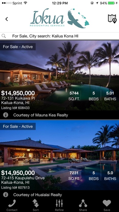 Iokua's Hawaii Real Estate MLS screenshot 2