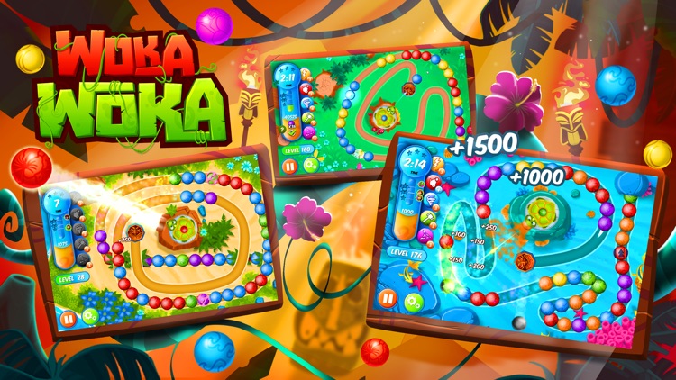 Woka Woka Marble: Blast & Pop screenshot-0