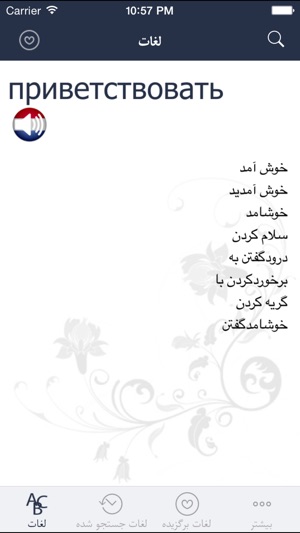 Hooshyar Russian - Persian Dictionary(圖1)-速報App