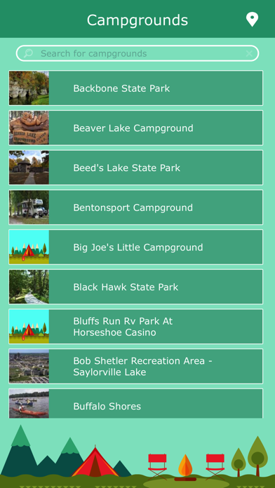 Iowa Camping Guide screenshot 2