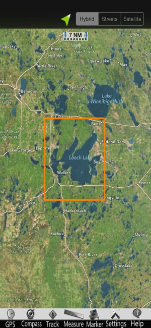 Leech Lake GPS Nautical Charts(圖5)-速報App