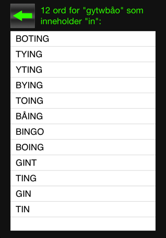 LetMix for Wordfeud (Norsk) - náhled