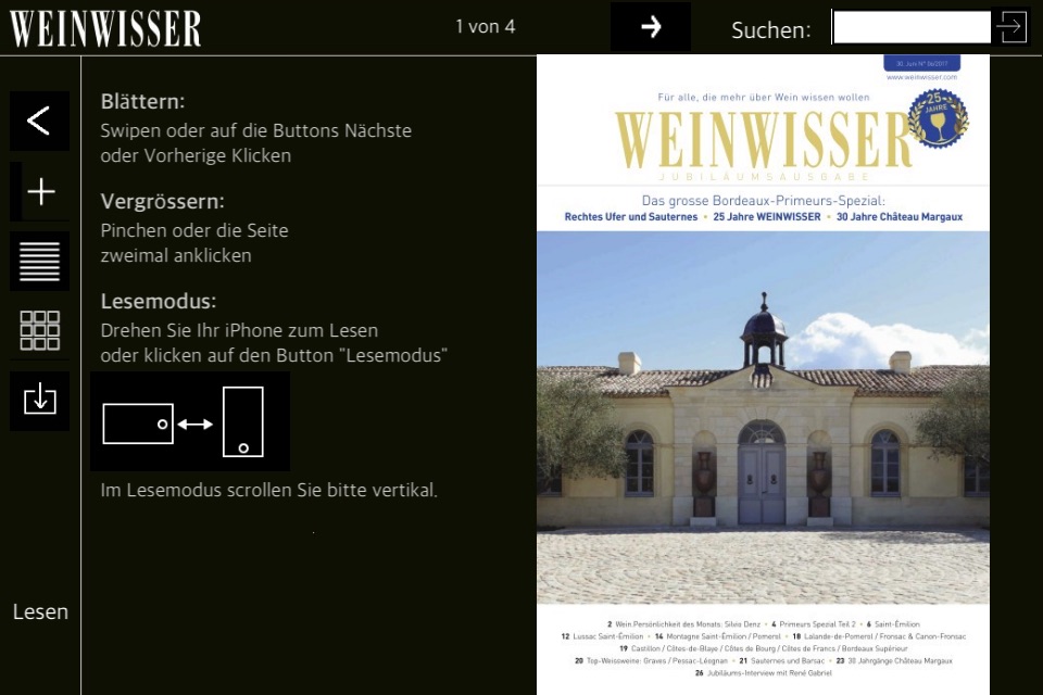 WEINWISSER screenshot 2