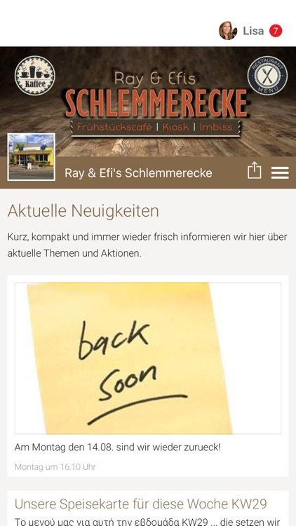 Ray & Efi's Schlemmerecke