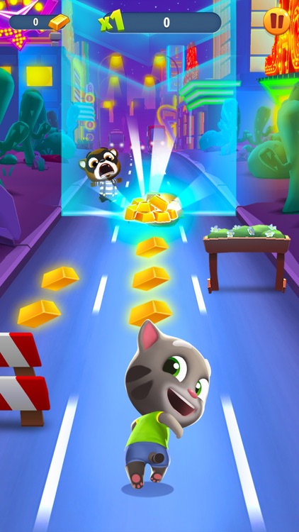 Talking Tom Gold Run: Endless Running Adventure screenshot-0