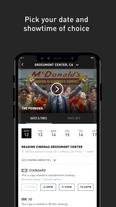 Reading Cinemas - USA screenshot 2