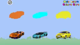 Game screenshot Kids Learn Colors Cars hack