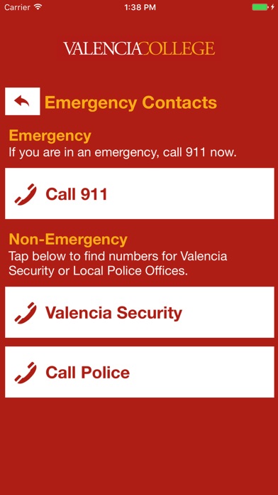 Valencia College Safety screenshot 2