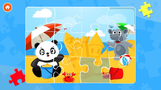 Cute Panda Jigsaw Puzzles For Kids & Toddlers(圖4)-速報App