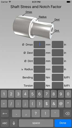 Shaft Stress and Notch Factor(圖2)-速報App