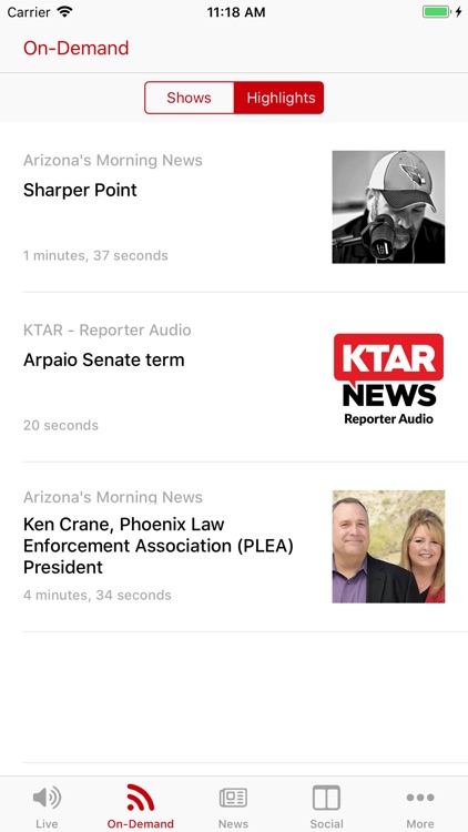 KTAR News 92.3 FM screenshot-3