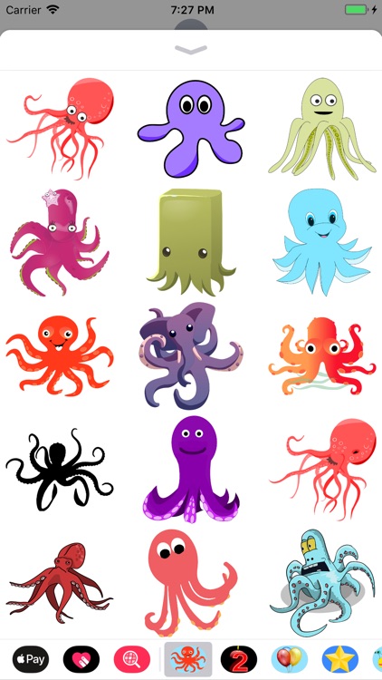 Only Octopus Sticker Pack