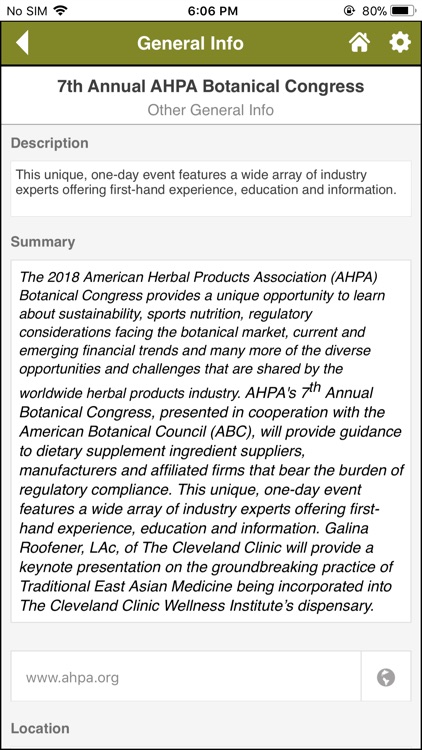 AHPA Botanical Congress screenshot-3