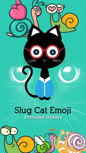 Animated Sluggish Cat Emoji