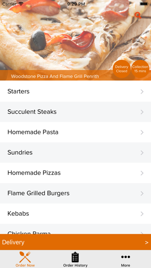 Woodstone Pizza & Flame Grill(圖1)-速報App