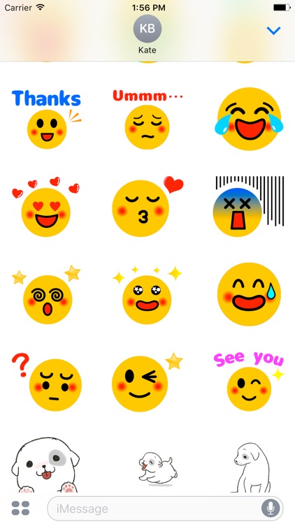 Animated Emoji, Pup Dog Stickers