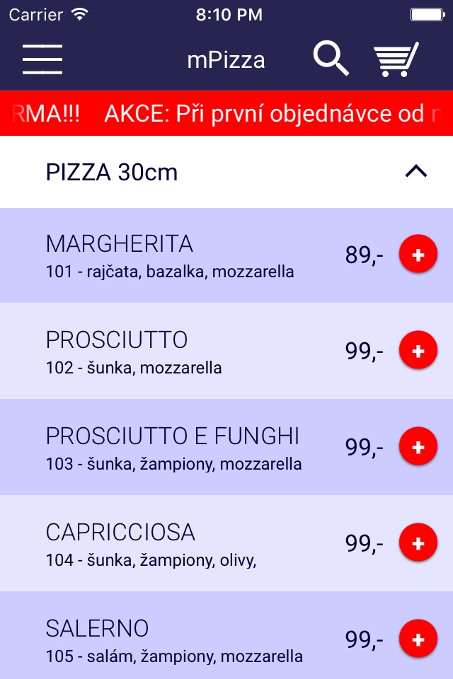 Pizza Express Praha screenshot 3