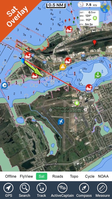 Texas Nautical Charts GPS - HD screenshot 3