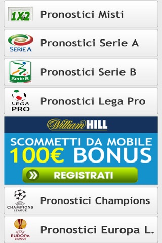 Pronostici Scommesse screenshot 3