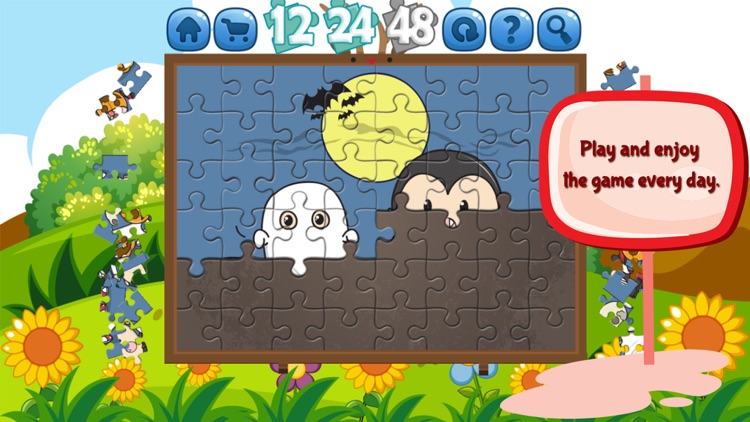 Little ghost jigsaw puzzles