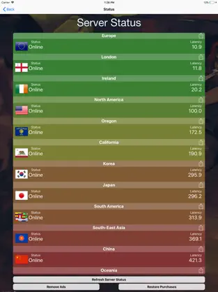Captura 1 Server Status for PUBG Mobile iphone