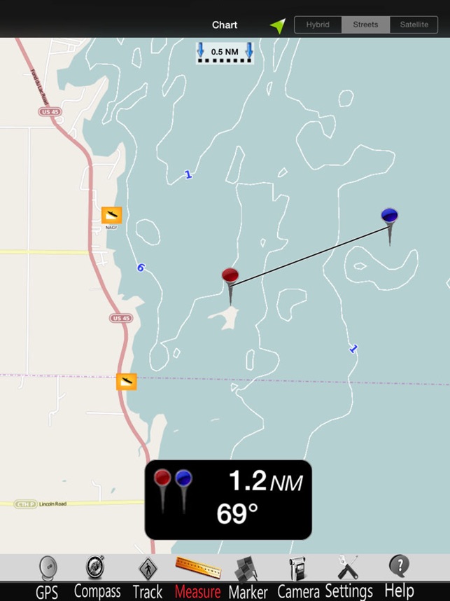 Wisconsin Lakes GPS Charts Pro(圖4)-速報App