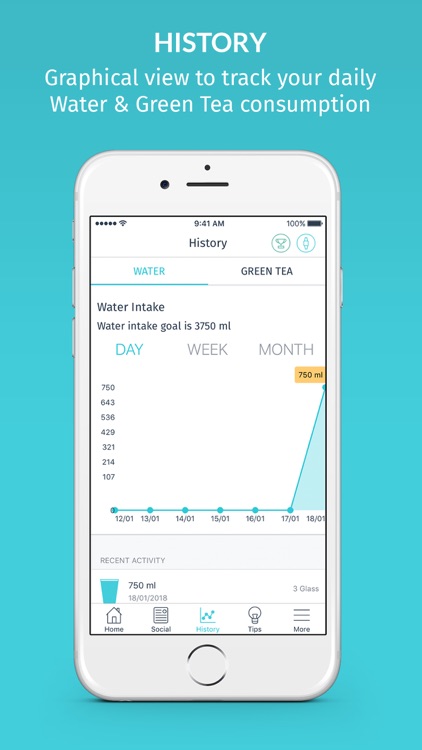 Water Tracker by MevoFit screenshot-3