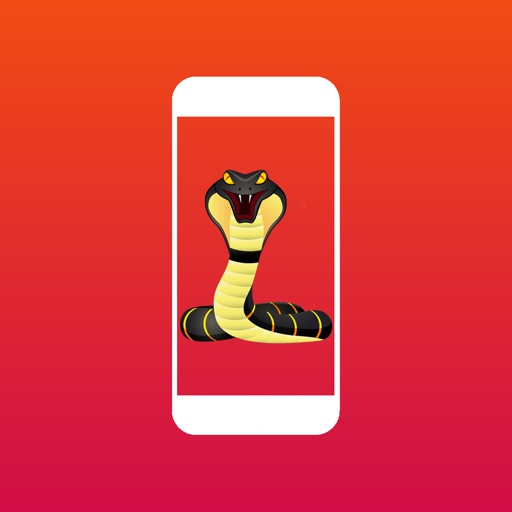 Snake on Screen Prank Icon