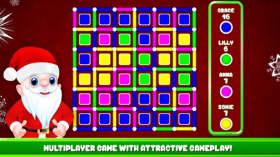 Dots & Boxes Christmas Game screenshot 3