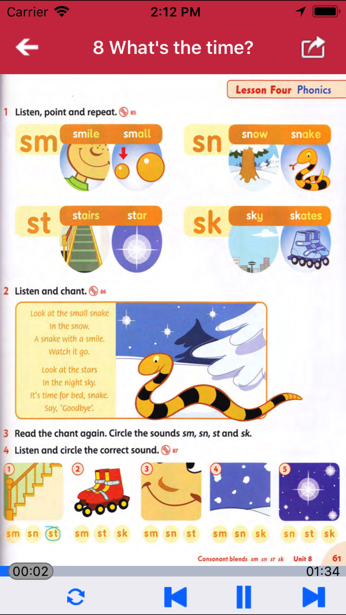 牛津友邻少儿英语第2级