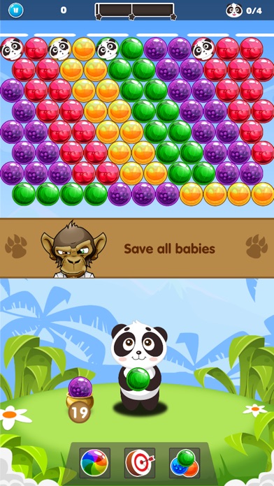 Panda Rescue -Bubble Shooter screenshot 3