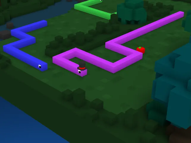 Blocky Snake., game for IOS