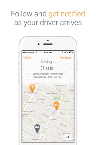 Pronto Rides. Taxi in Austin screenshot 4