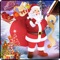 Santa Christmas Gift Delivery Game, Buy gift from store and deliver xmas gift