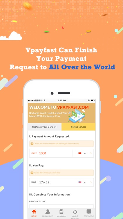 VPAYFAST - Money Transfer App