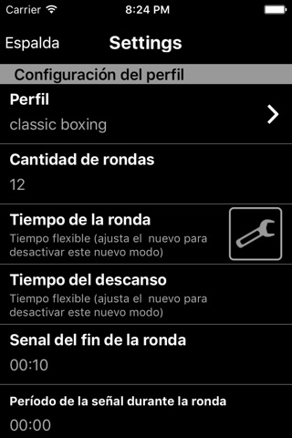 Boxing Timer Prof screenshot 2