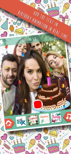 Birthday Gifs - Video Editor(圖2)-速報App