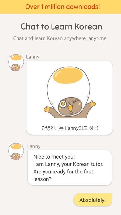 Eggbun: Chat to Learn Korean