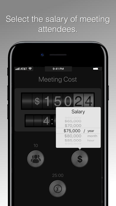 Meeting Cost Meter screenshot 3