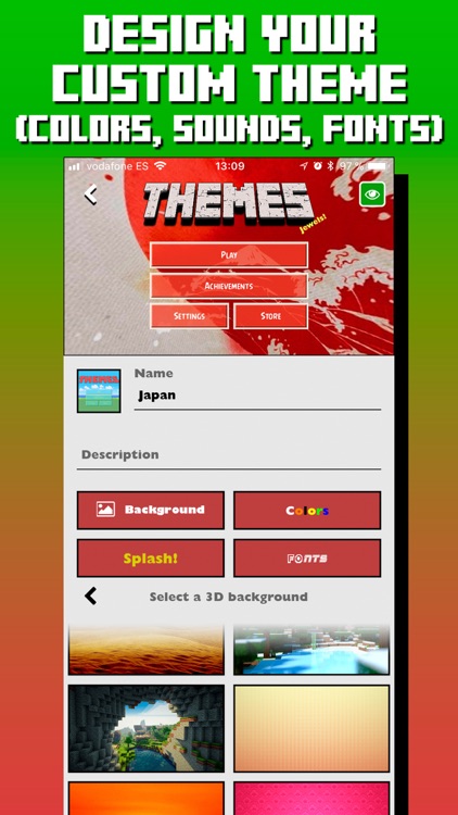 Themes for Minecraft