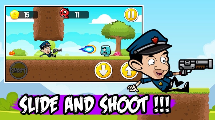 Mr Policeman Beans Shooter